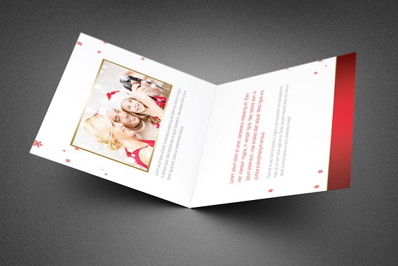 Family Christmas Greeting Card in Invitation Templates - product preview 1