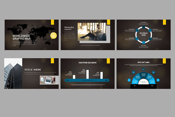 Elevato Dark - Business Powerpoint in PowerPoint Templates - product preview 2