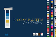 40 Color Palettes for Christmas