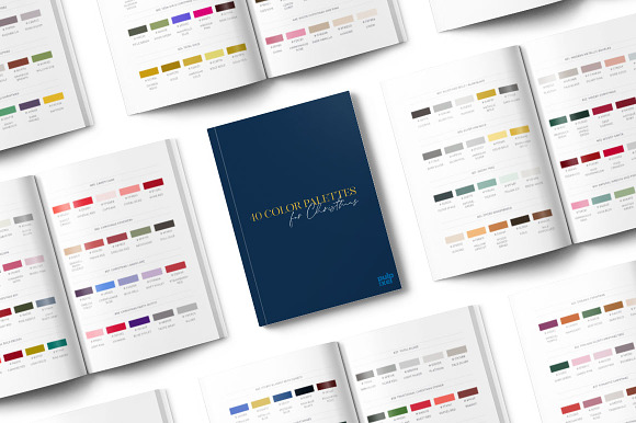 40 Color Palettes for Christmas in Add-Ons - product preview 6