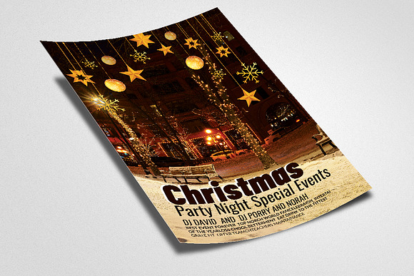 Christmas Party Flyer Template in Flyer Templates - product preview 1