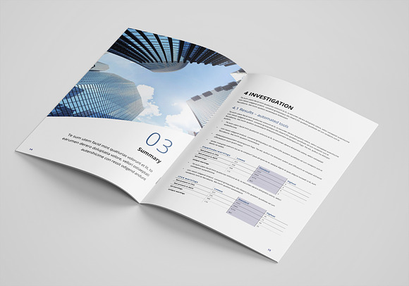 White Paper 30 Pages in Brochure Templates - product preview 7