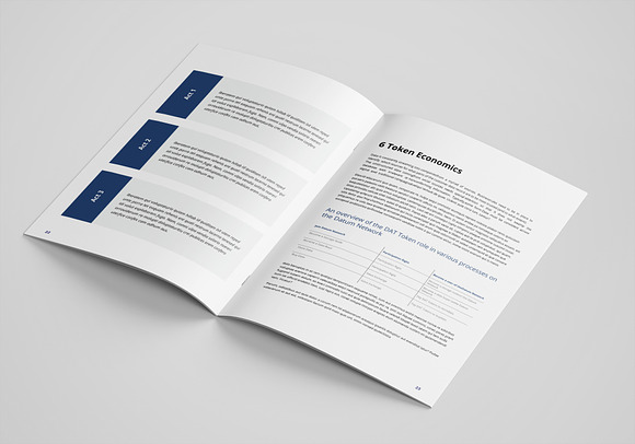 White Paper 30 Pages in Brochure Templates - product preview 10