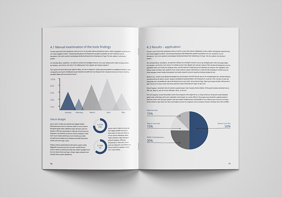 White Paper 30 Pages in Brochure Templates - product preview 12