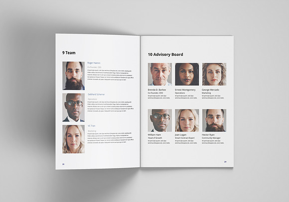 White Paper 30 Pages in Brochure Templates - product preview 14