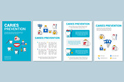 Caries prevention brochure template