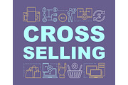 Cross-selling word concepts banner