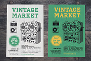 Vintage Market Flyer