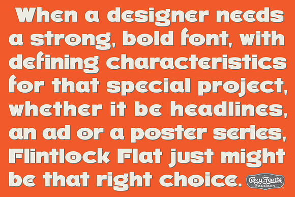 Flintlock in Sans-Serif Fonts - product preview 1