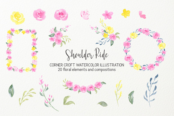 Shoulder Ride Illustration in Illustrations - product preview 5