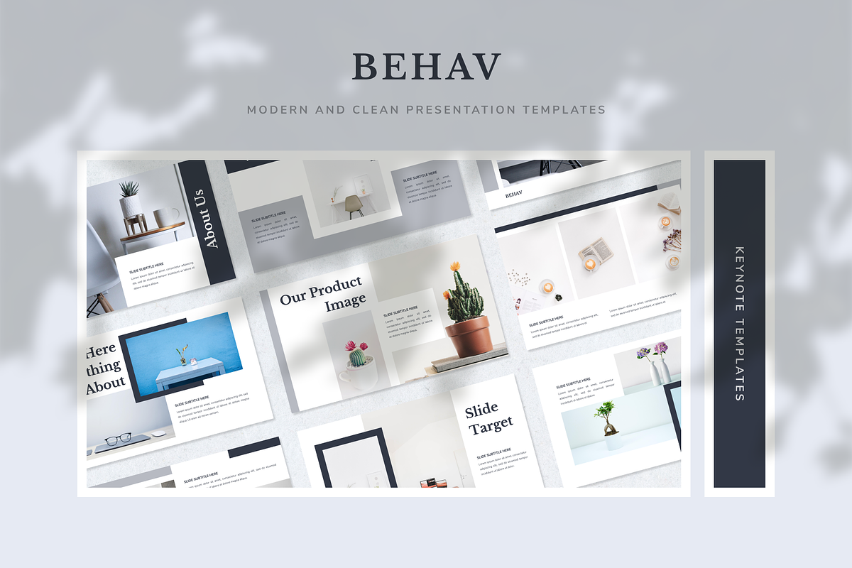 Behav Creative Keynote Template in Keynote Templates - product preview 8