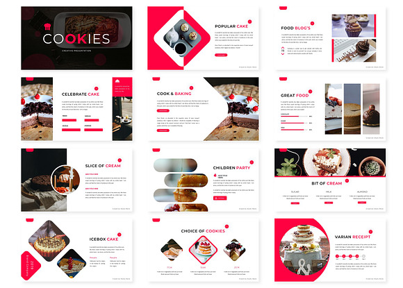 Cookies - Keynote Template in Keynote Templates - product preview 1