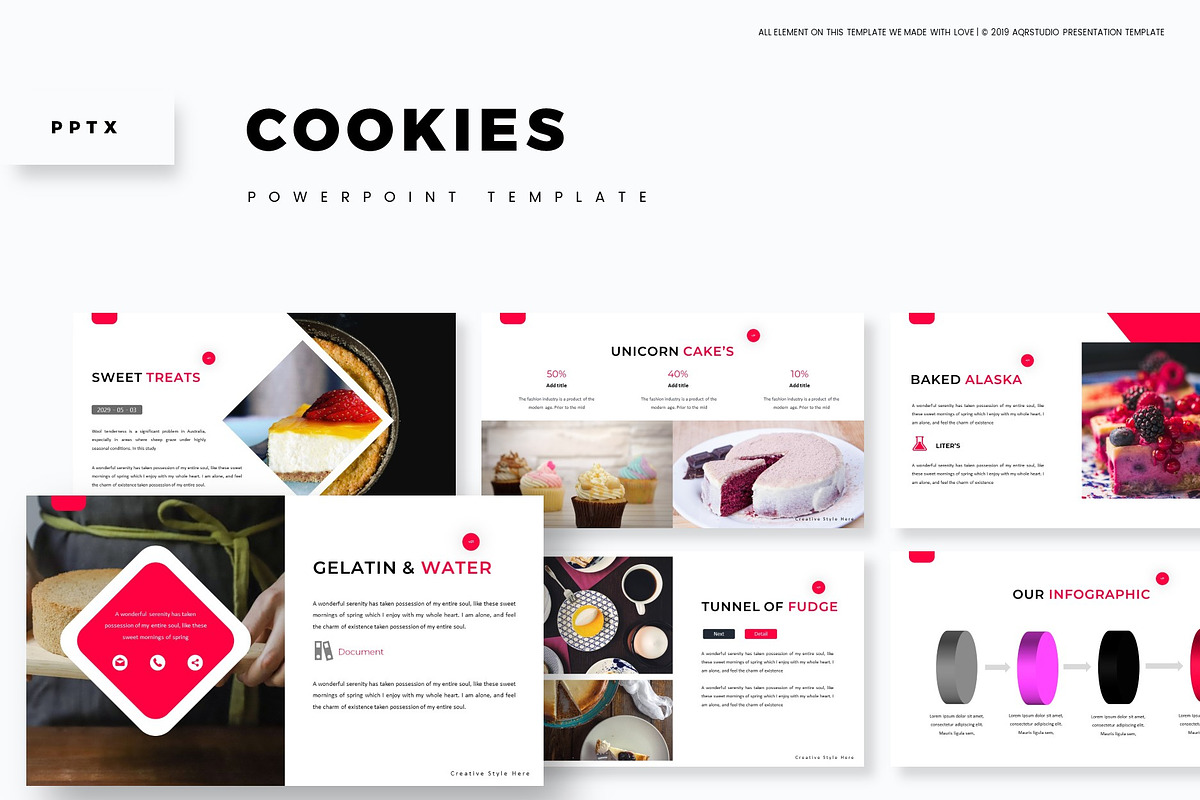 Cookies - Powerpoint Template in PowerPoint Templates - product preview 8