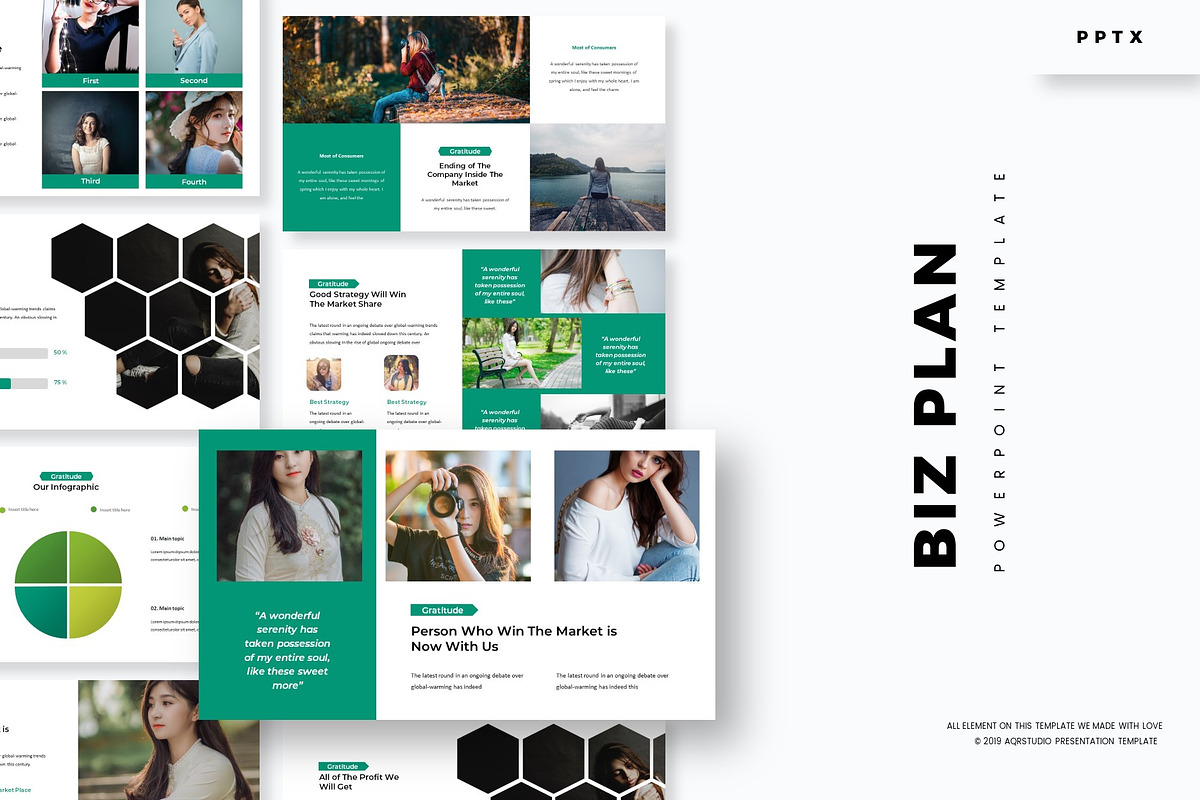 Biz Plan - Powerpoint Template in PowerPoint Templates - product preview 8
