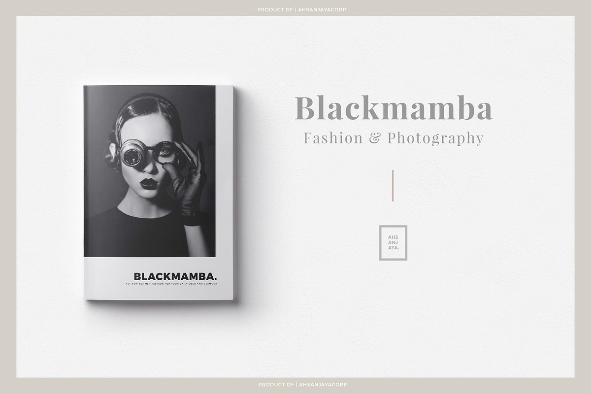 BLACKMAMBA - Magazine in Magazine Templates - product preview 8