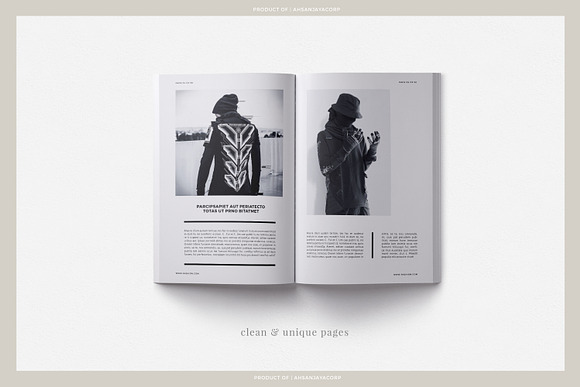 BLACKMAMBA - Magazine in Magazine Templates - product preview 2