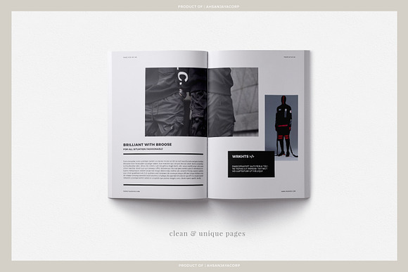 BLACKMAMBA - Magazine in Magazine Templates - product preview 10