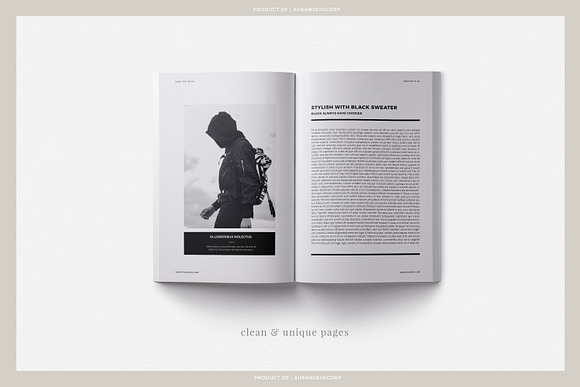 BLACKMAMBA - Magazine in Magazine Templates - product preview 11