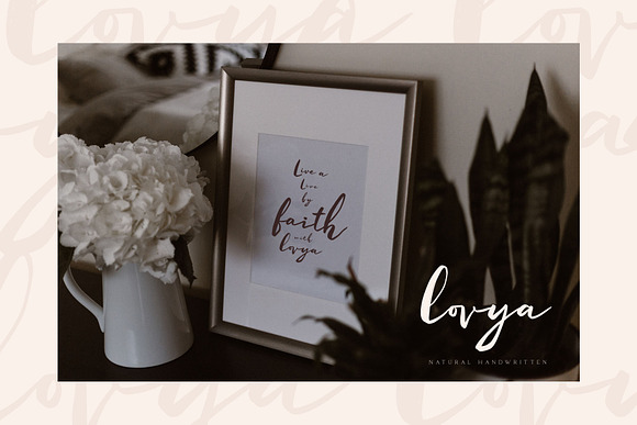 Lovya - Natural Handwritten Script in Script Fonts - product preview 5
