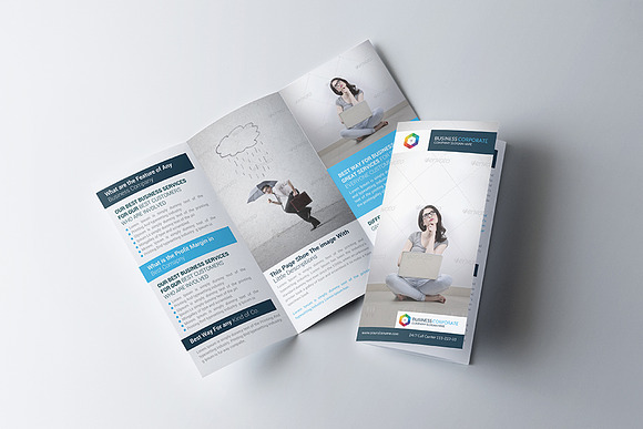 Power Press Business Brochure in Brochure Templates - product preview 1