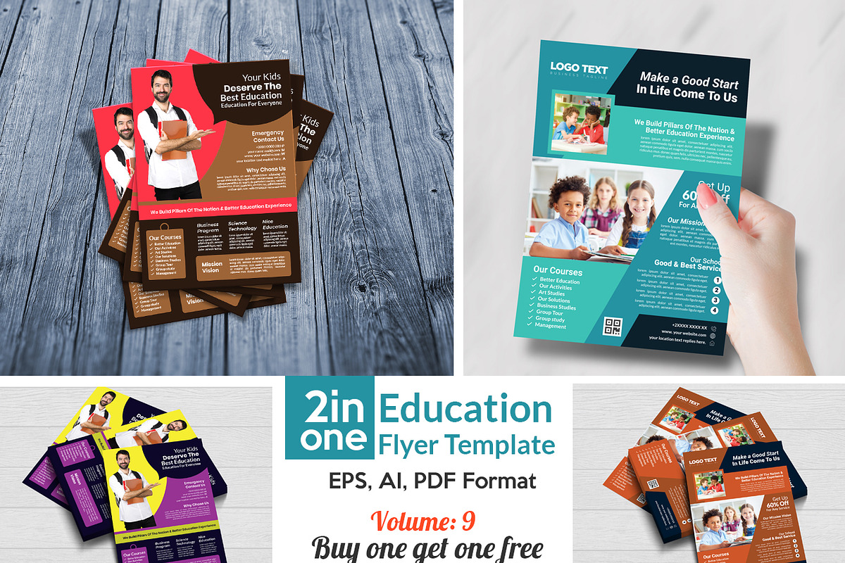 School Flyer Templates in Flyer Templates - product preview 8