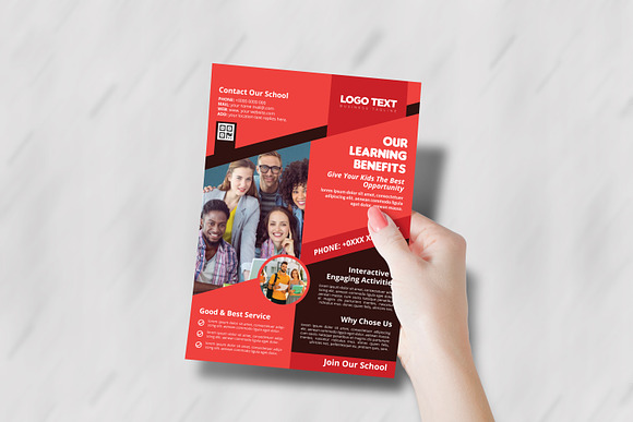 Admission Flyer Templates in Flyer Templates - product preview 5