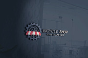 Bicycle Spare Parts Shop Logo