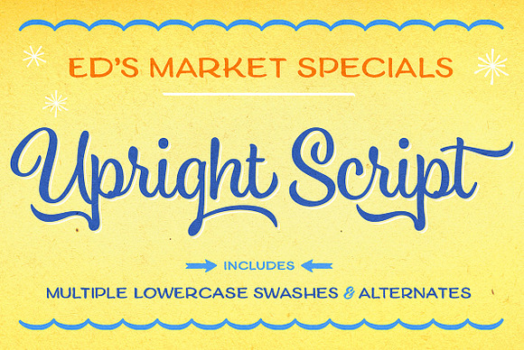 Ed's Market Collection in Display Fonts - product preview 16