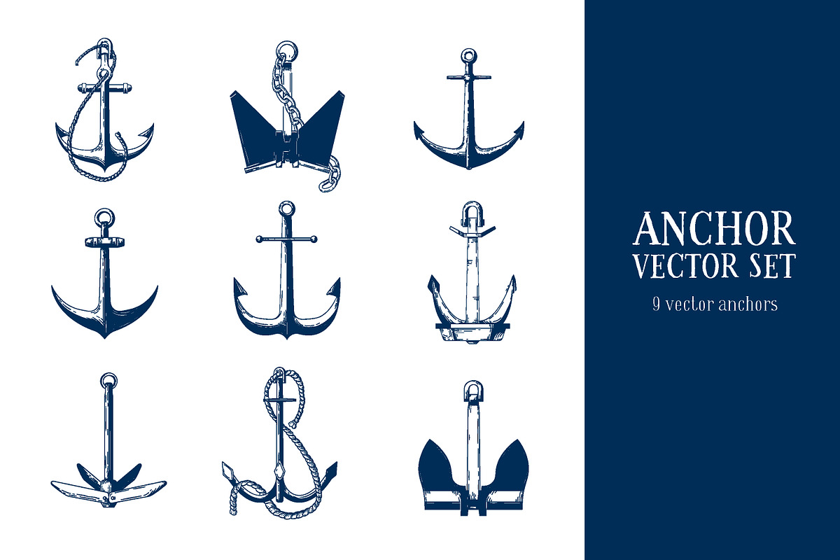 Anchor set in Objects - product preview 8
