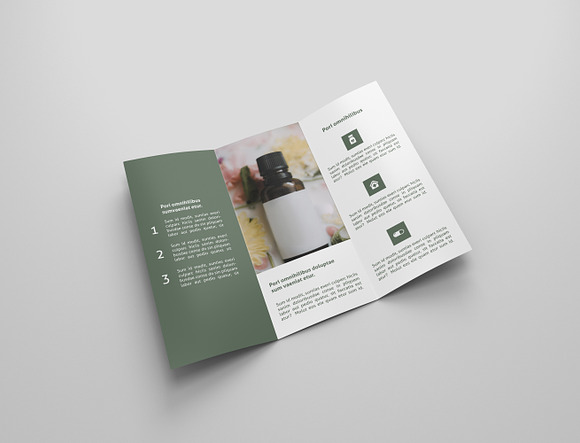 Medicine Tri-fold Brochures in Brochure Templates - product preview 1