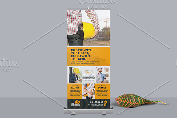 Construction Roll-Up Banner