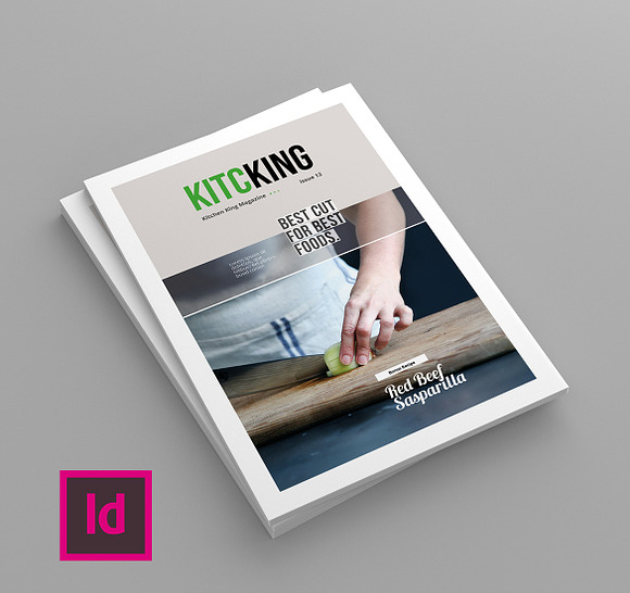 Kitcking - Magazine Template in Magazine Templates - product preview 1