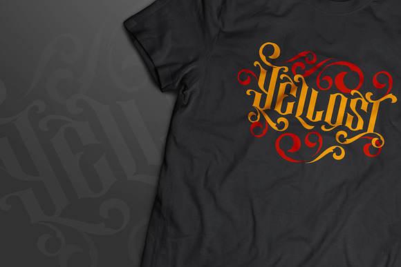 Yellost Font in Blackletter Fonts - product preview 1