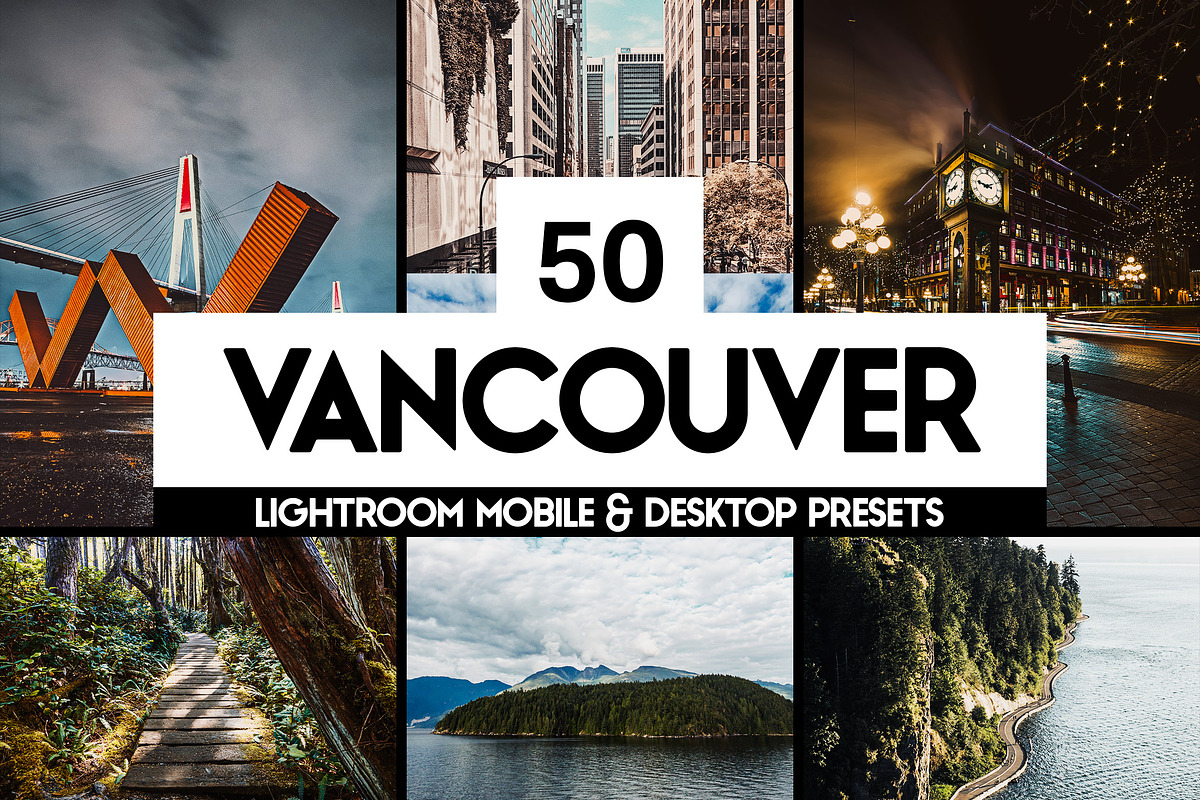 50 Vancouver Lightroom Presets LUTs in Add-Ons - product preview 8