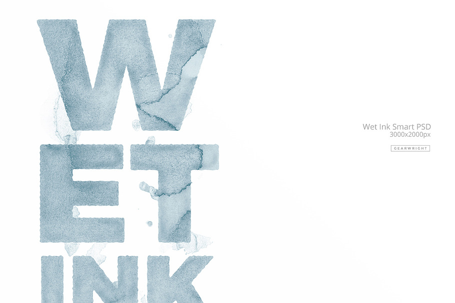 Wet Ink Smart PSD in Photoshop Layer Styles - product preview 8