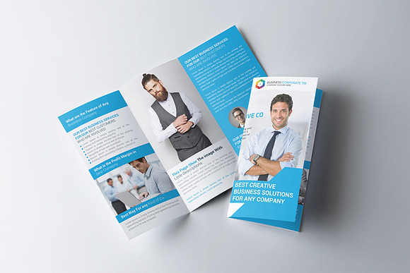 Software Service Ti-fold Brochure in Brochure Templates - product preview 1