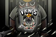vikings - Mascot & Esport Logo