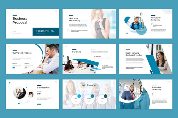 Feno - Powerpoint Template in PowerPoint Templates - product preview 1