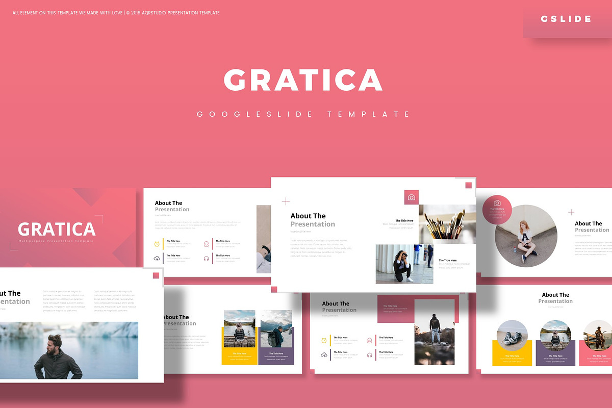 Gratica - Google Slide Template in Google Slides Templates - product preview 8