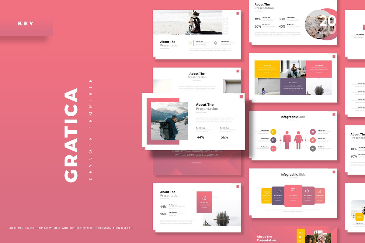 Gratica - Keynote Template in Keynote Templates - product preview 8