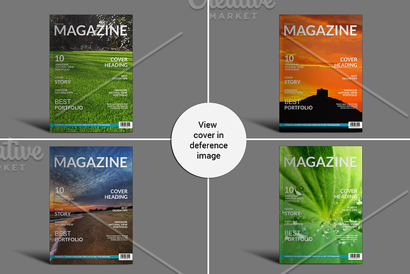 60 Pages Magazine Templates in Magazine Templates - product preview 3