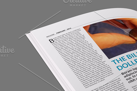 60 Pages Magazine Templates in Magazine Templates - product preview 4