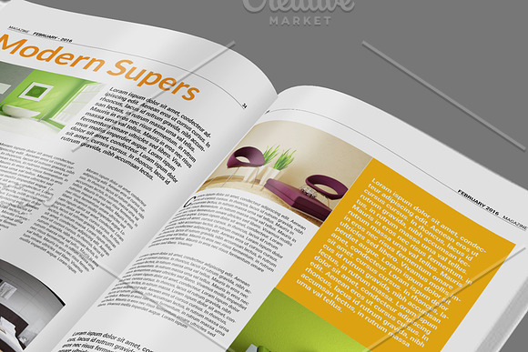 60 Pages Magazine Templates in Magazine Templates - product preview 5