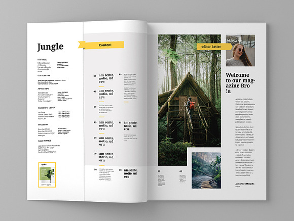 Jungle - Magazine Template in Magazine Templates - product preview 2