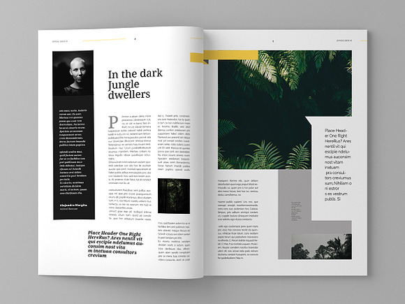Jungle - Magazine Template in Magazine Templates - product preview 3