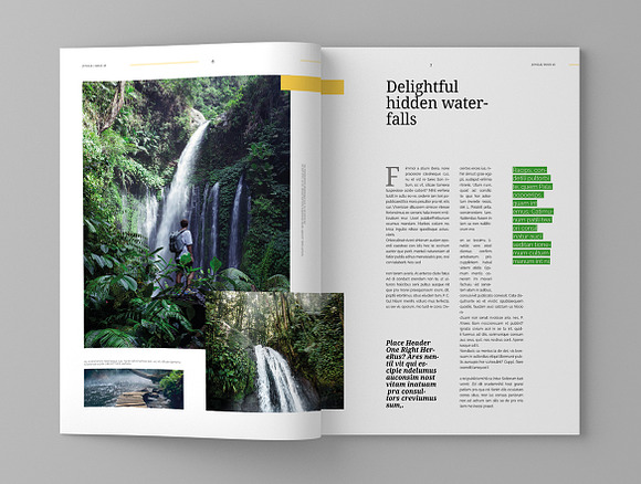 Jungle - Magazine Template in Magazine Templates - product preview 5