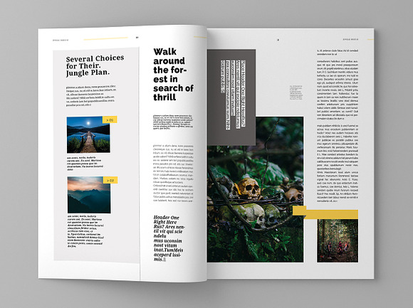 Jungle - Magazine Template in Magazine Templates - product preview 6