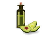 Extra virgin avocado oil and cut in