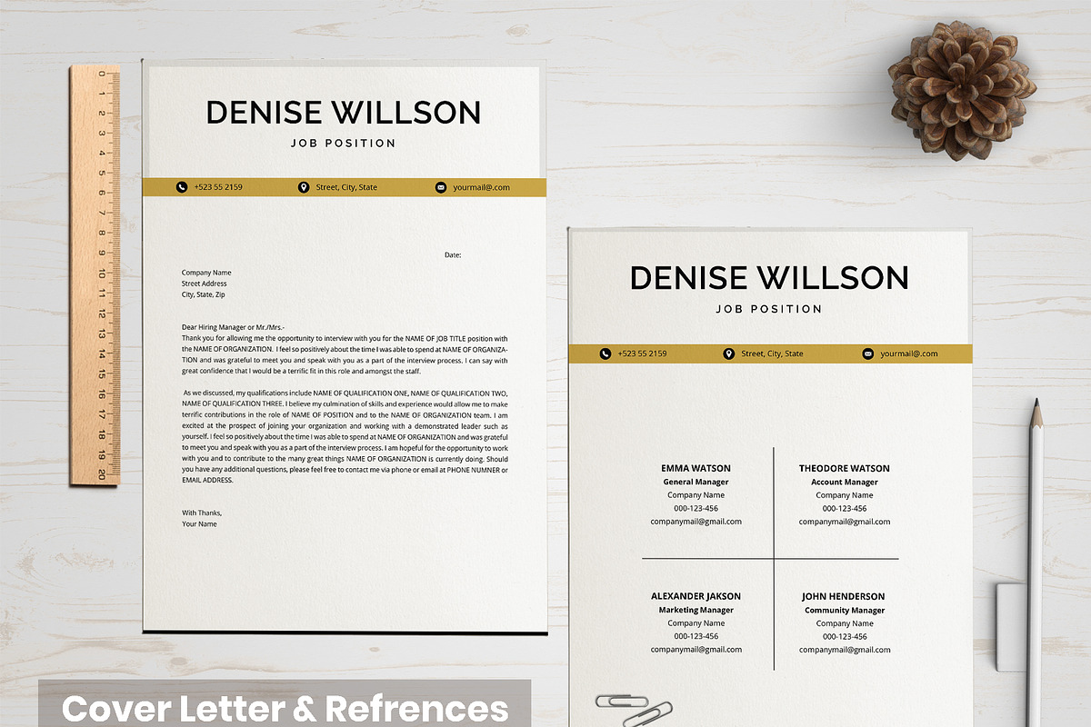 Curriculum Vitae in Resume Templates - product preview 8