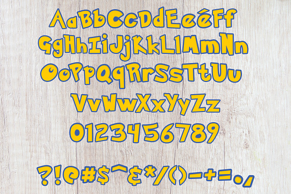 Pokemon Alphabet Letters